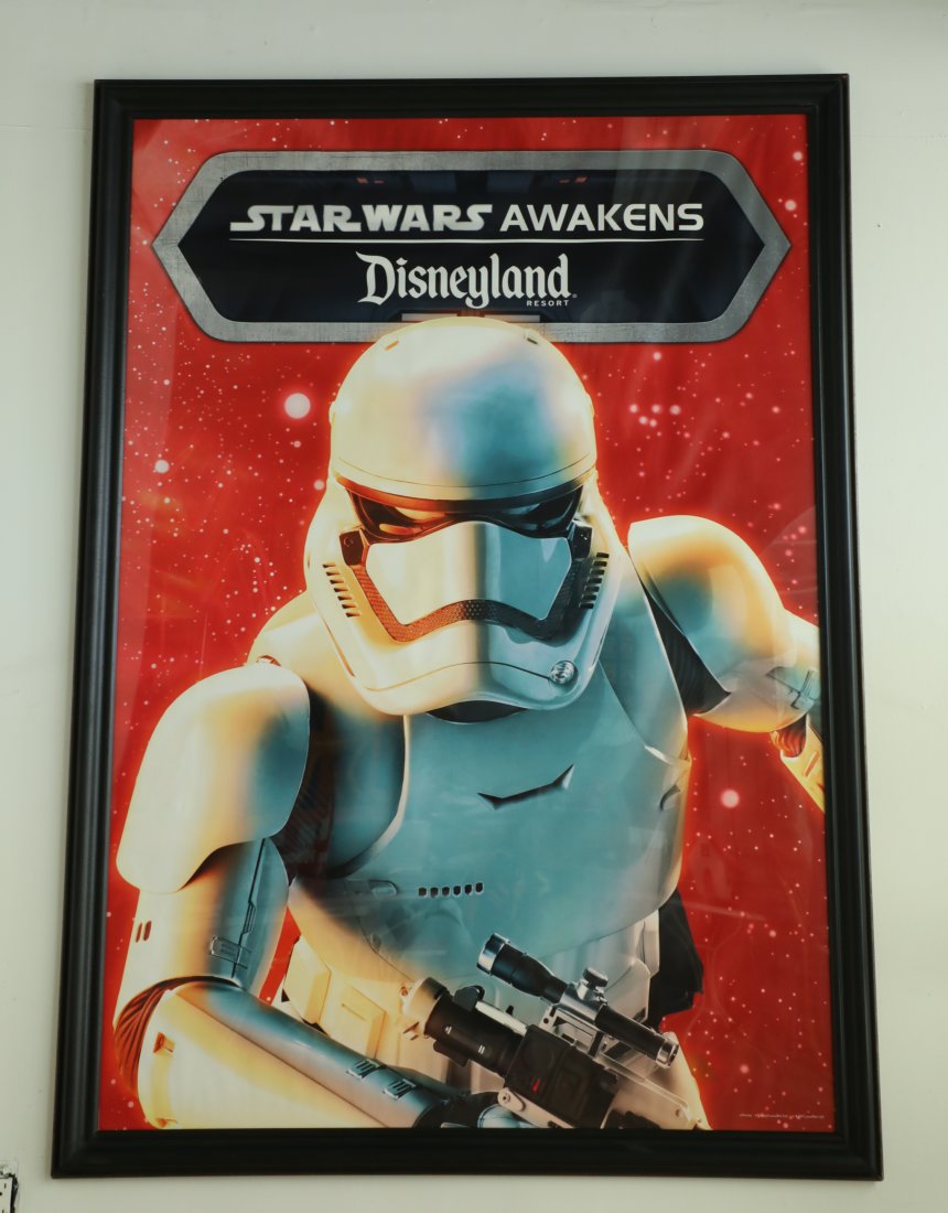 Disneyland Star Wars Awakens Park Poster (1 of 3)