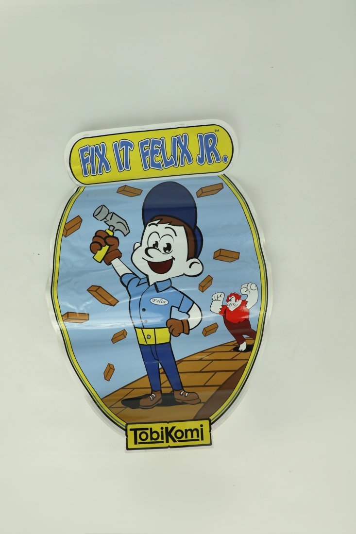 Disney DCA Fix-It Felix Arcade Machine Decal (1 of 1)