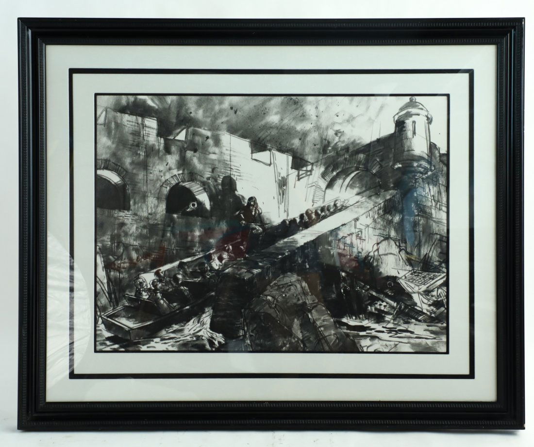 Herb Ryman Pirates of the Caribbean Concept Art Print (1 of 4)