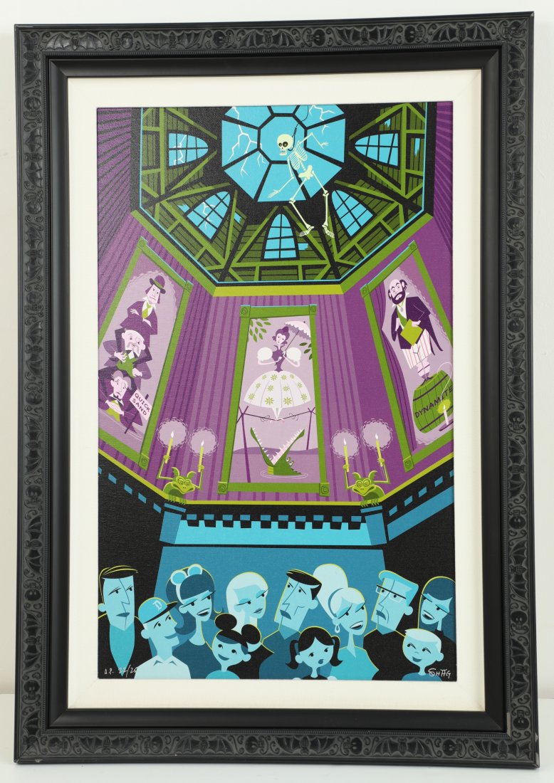 SHAG The Haunted Mansion Artist Proof Giclee (1 of 4)