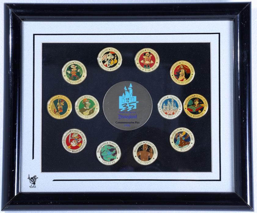Disneyland 35th Anniversary Commemorative Pins (1 of 2)