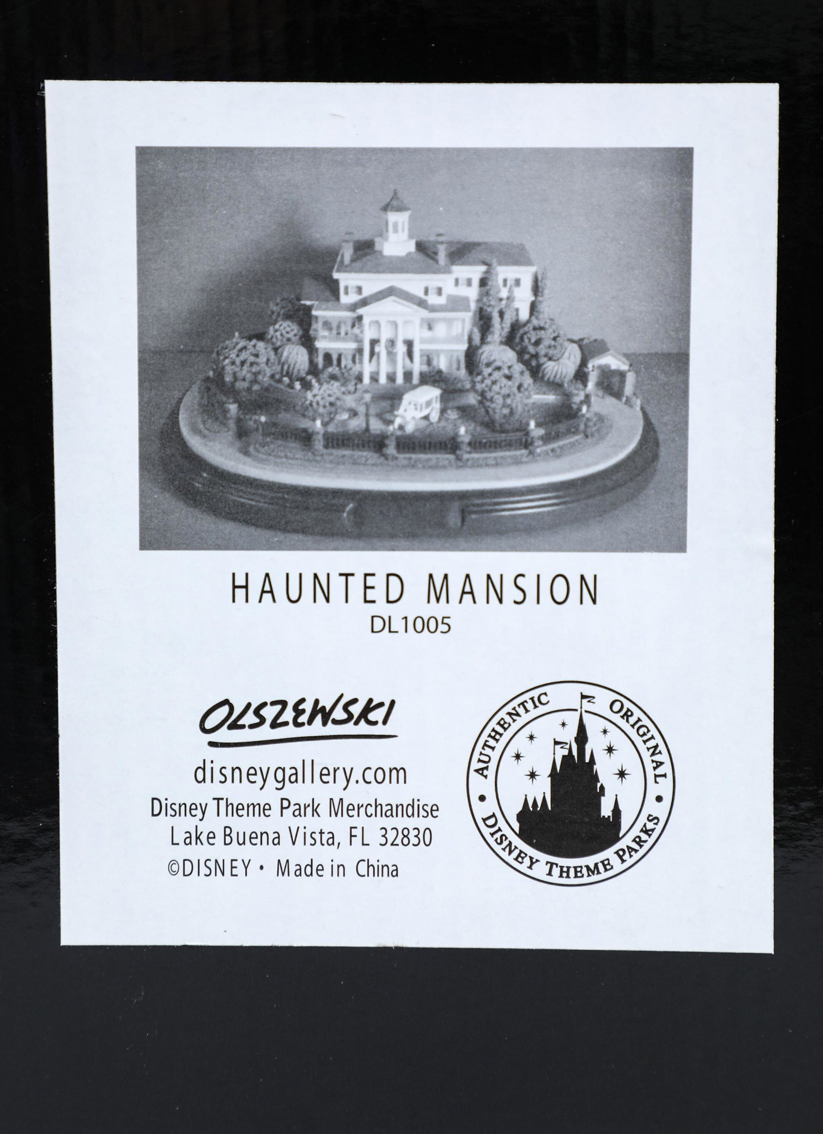 Disneyland 50th Anniversary Haunted Mansion Olszewski (1 of 4)