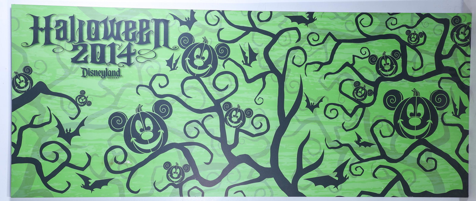 Disneyland Halloween Park Prop Sign (1 of 3)