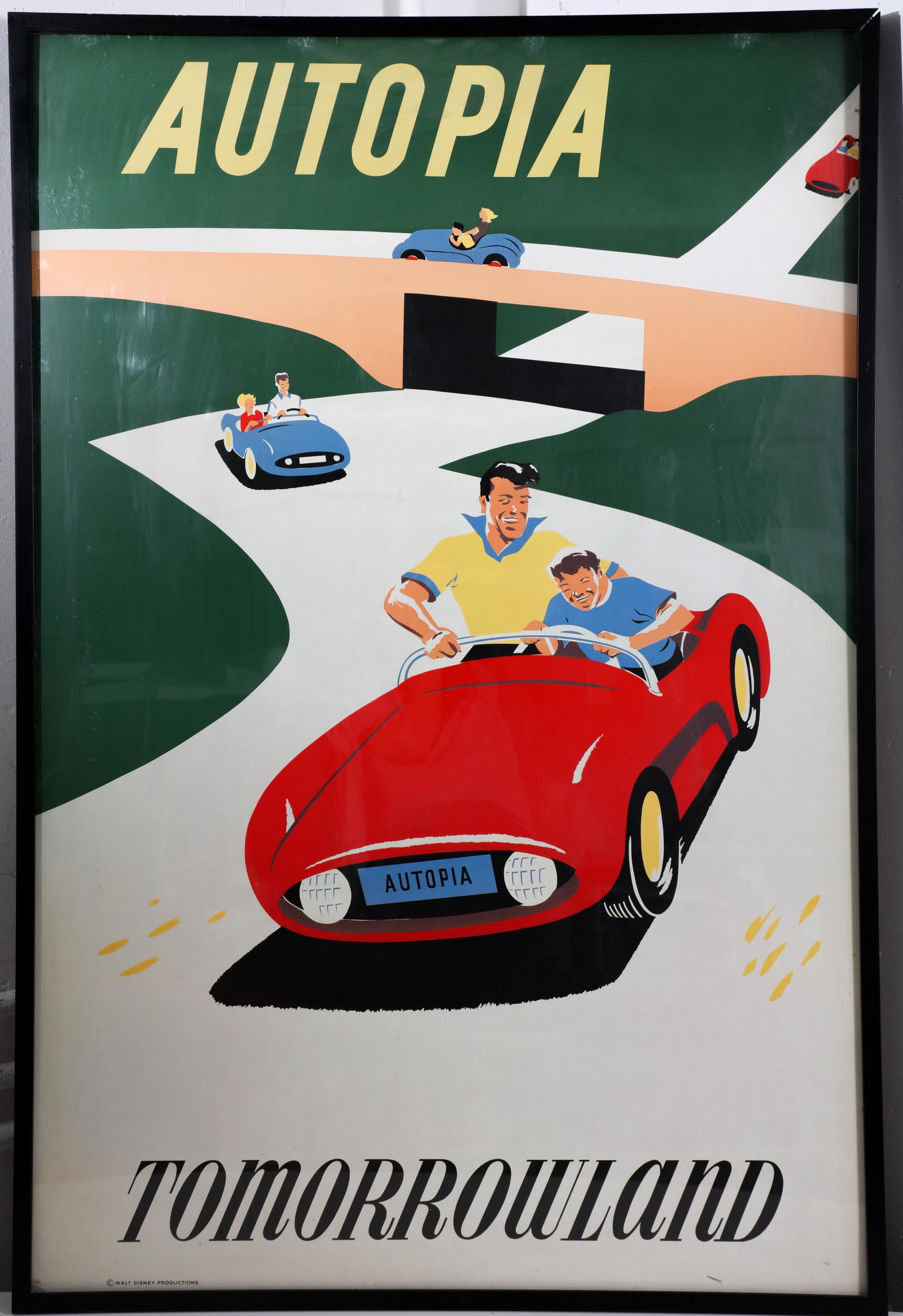 Disneyland Autopia Attraction Poster (1 of 1)
