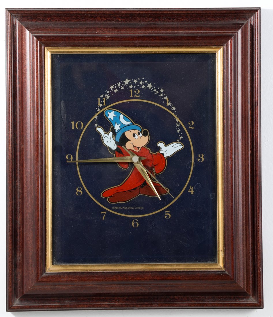 Sorcerer Mickey Limited Edition Wall Clock w/ COA (1 of 5)