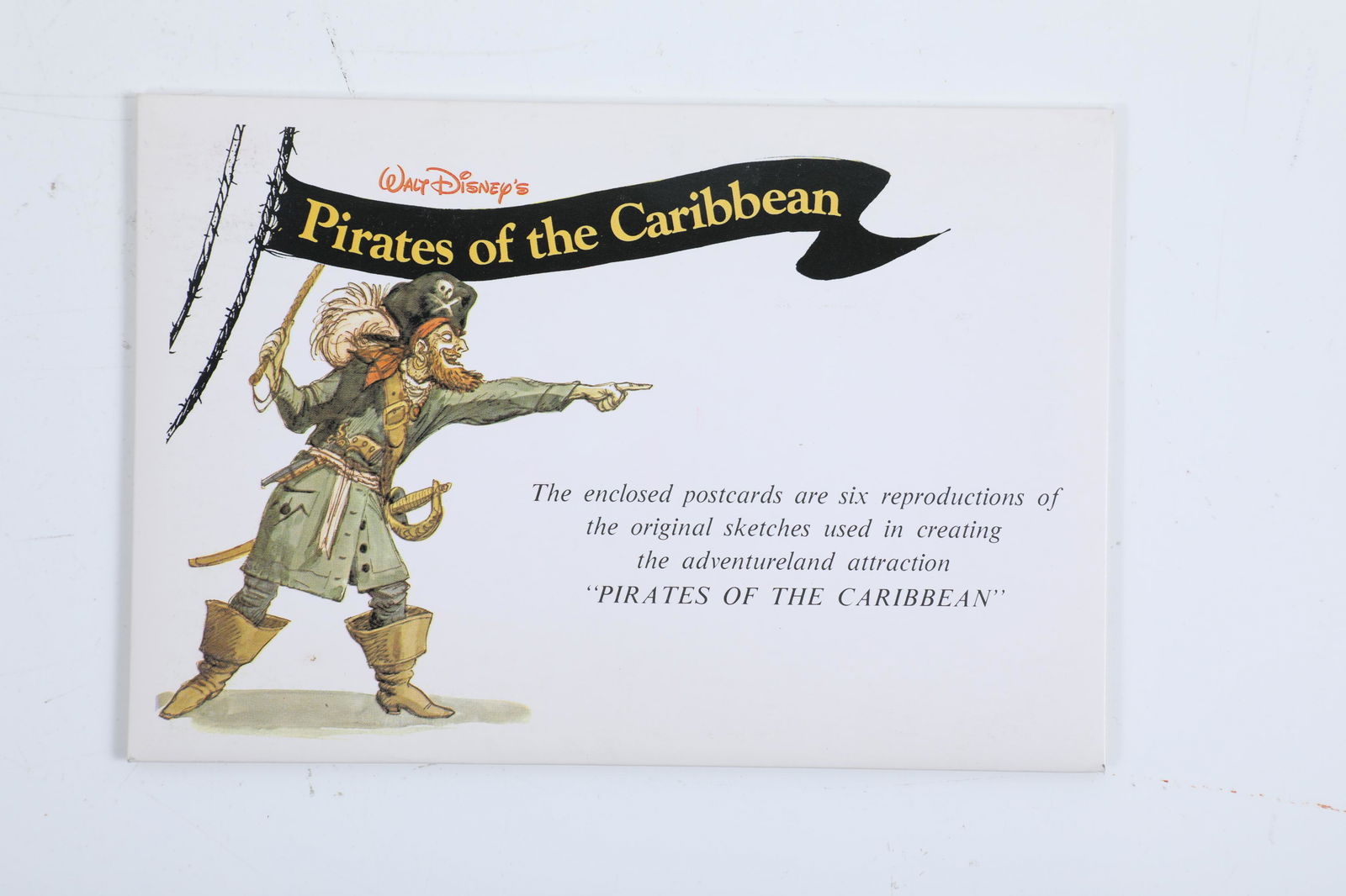Tokyo Disneyland Pirates of the Caribbean Post Cards (1 of 5)