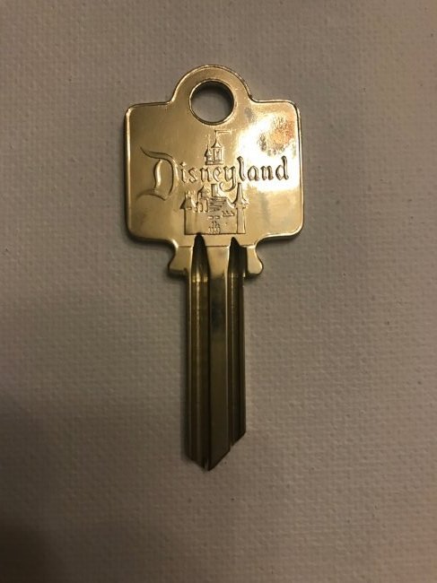 Disneyland VIP Gold Plated Opening Day Key (1 of 2)