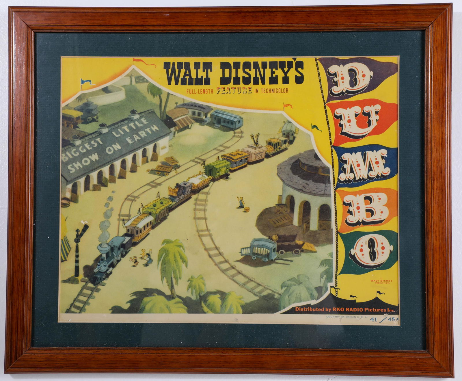 Walt Disney's Dumbo Lobby Poster (1 of 4)