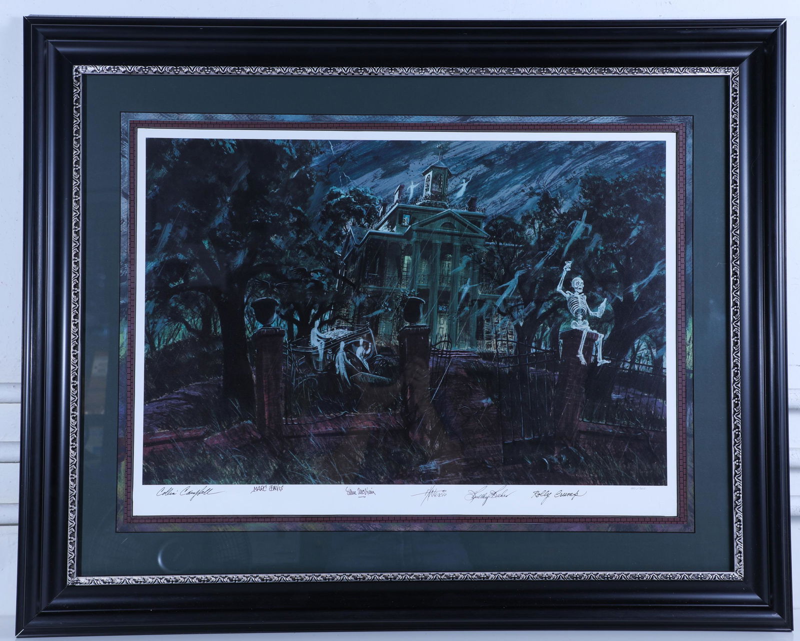 Disneyland Haunted Mansion Signed 30th Anniversary (1 of 7)