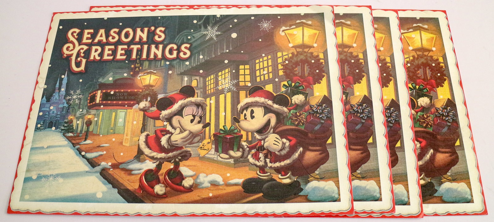 Rare California Adventure Holiday Placemats Prop (1 of 4)