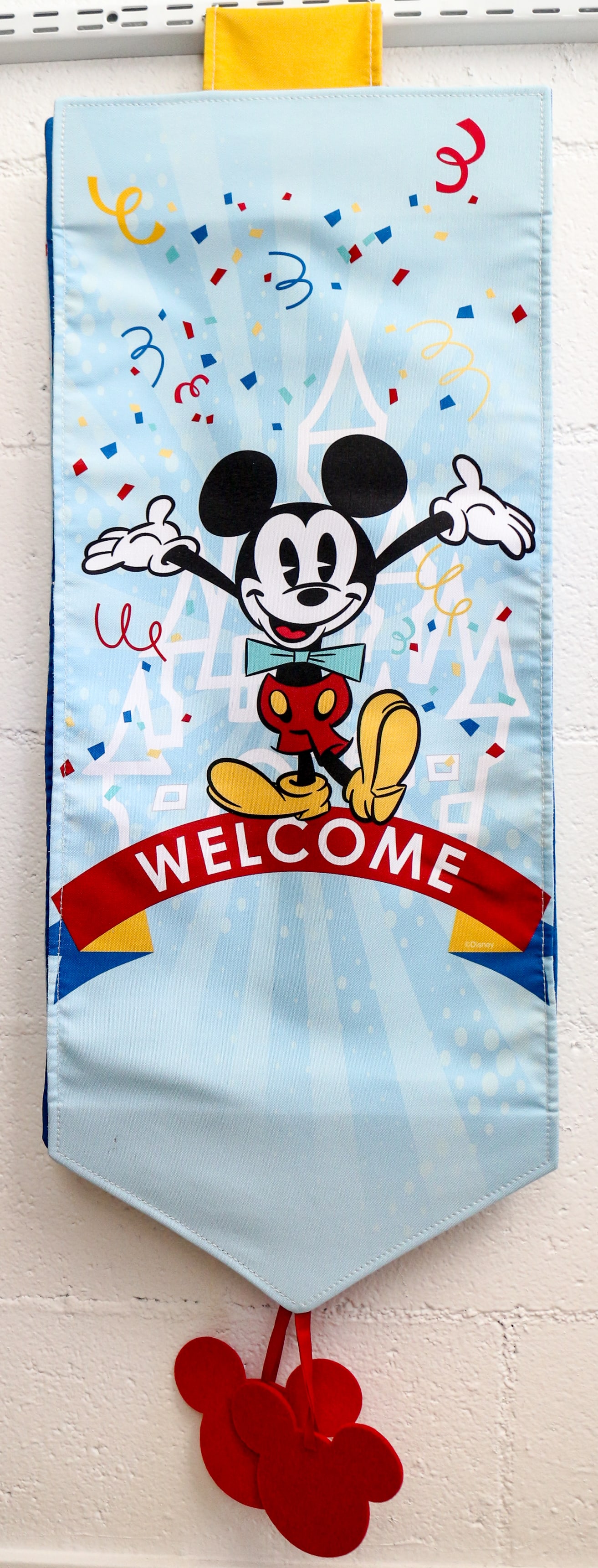 Disneyland Hotel Mickey Mouse Vertical Guest Birthday Banner (1 of 4)