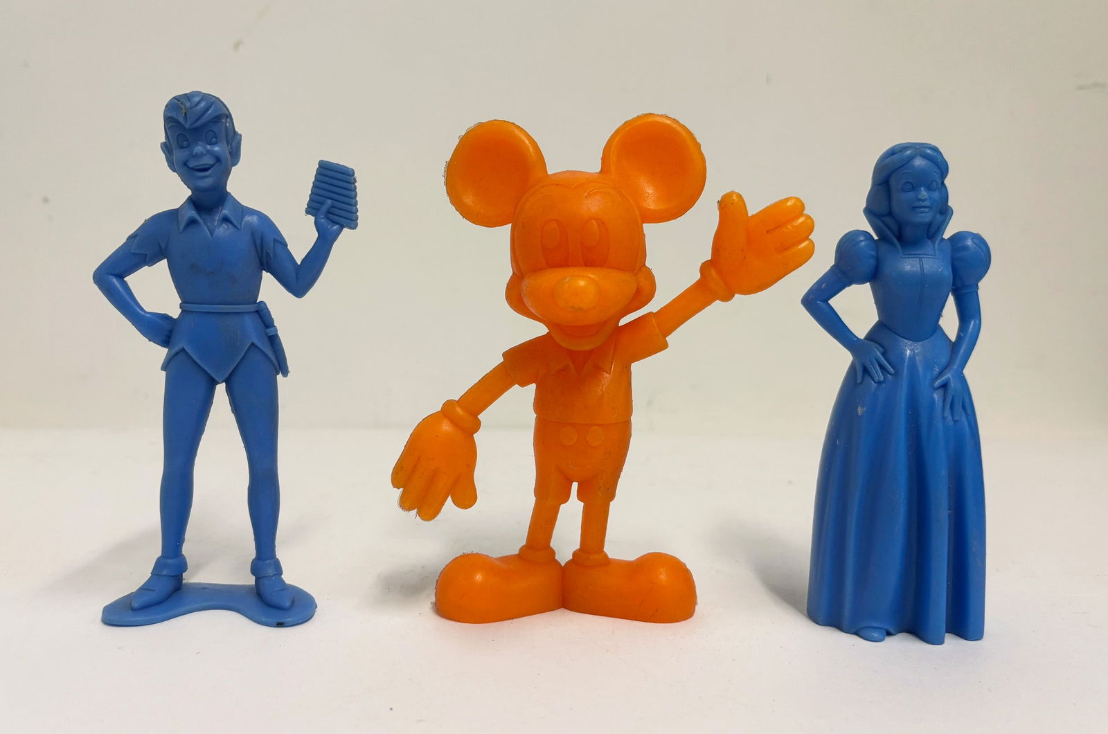 Group of 3 Mickey, Cinderella, and Peter Pan Large Marx Toys. (1 of 1)
