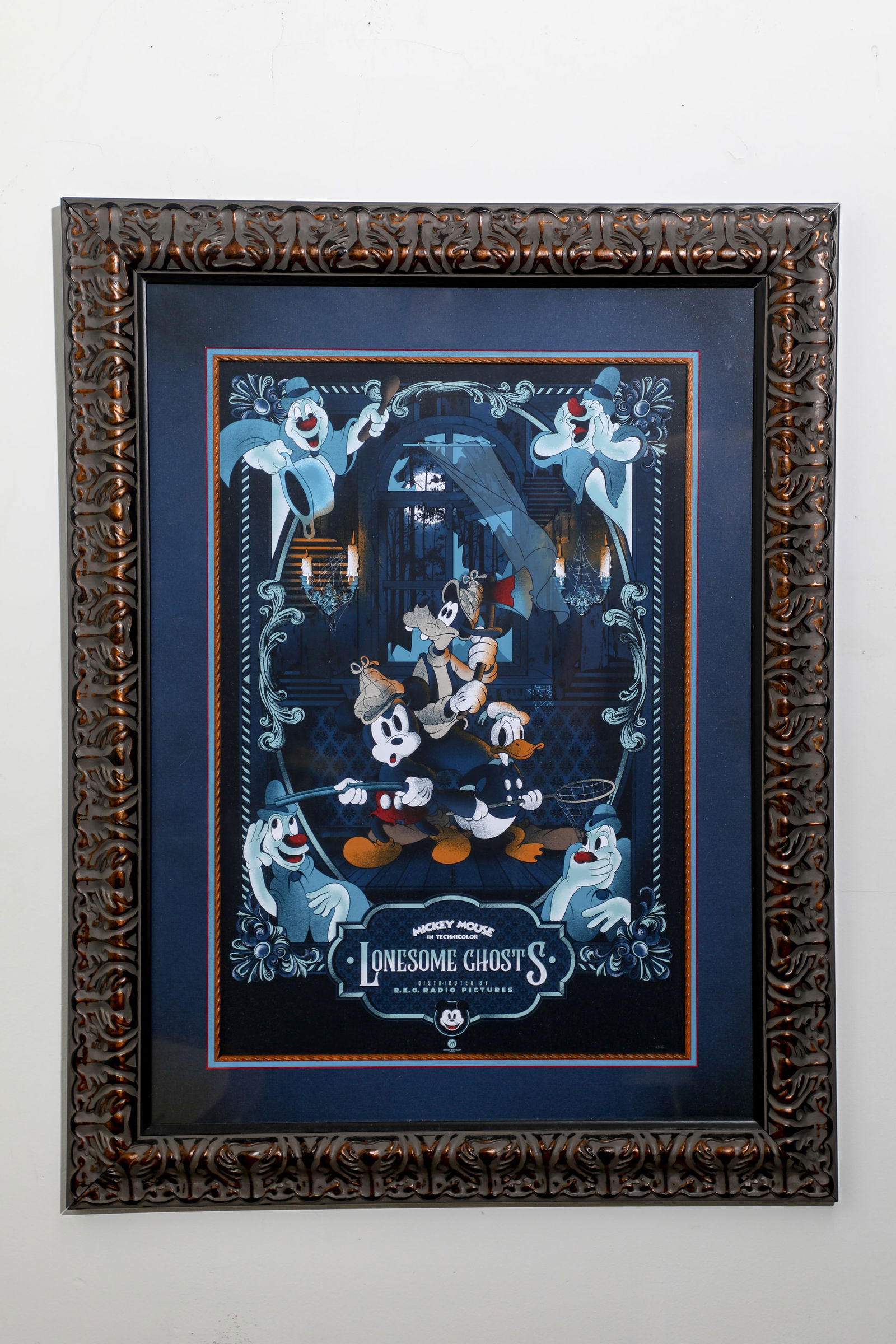 Lonesome Ghosts Limited Edition Serigraph Poster. (1 of 3)