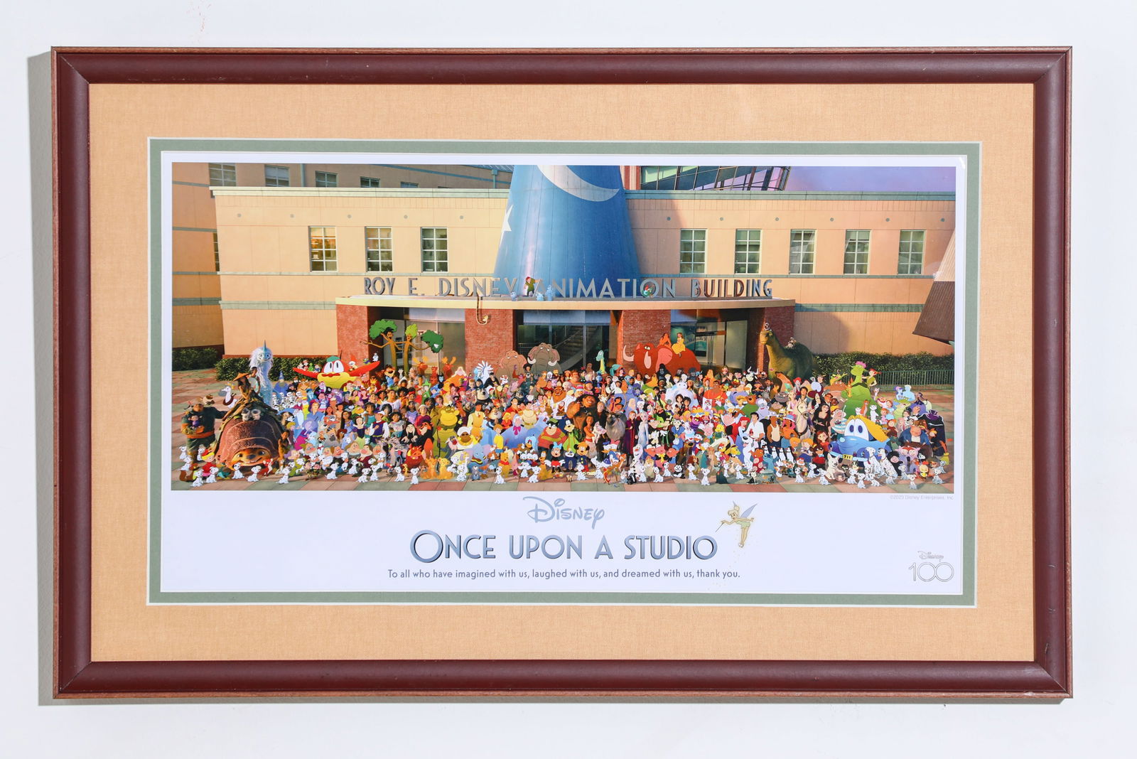 "Once Upon a Studio" Employee Commemorative Lithograph. (1 of 3)