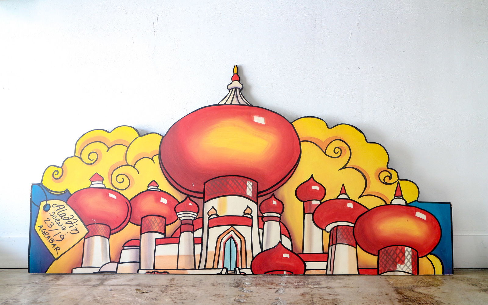 Disney Store Princess Jasmine's Palace from Aladdin Hand-Painted Display Prop. (1 of 2)