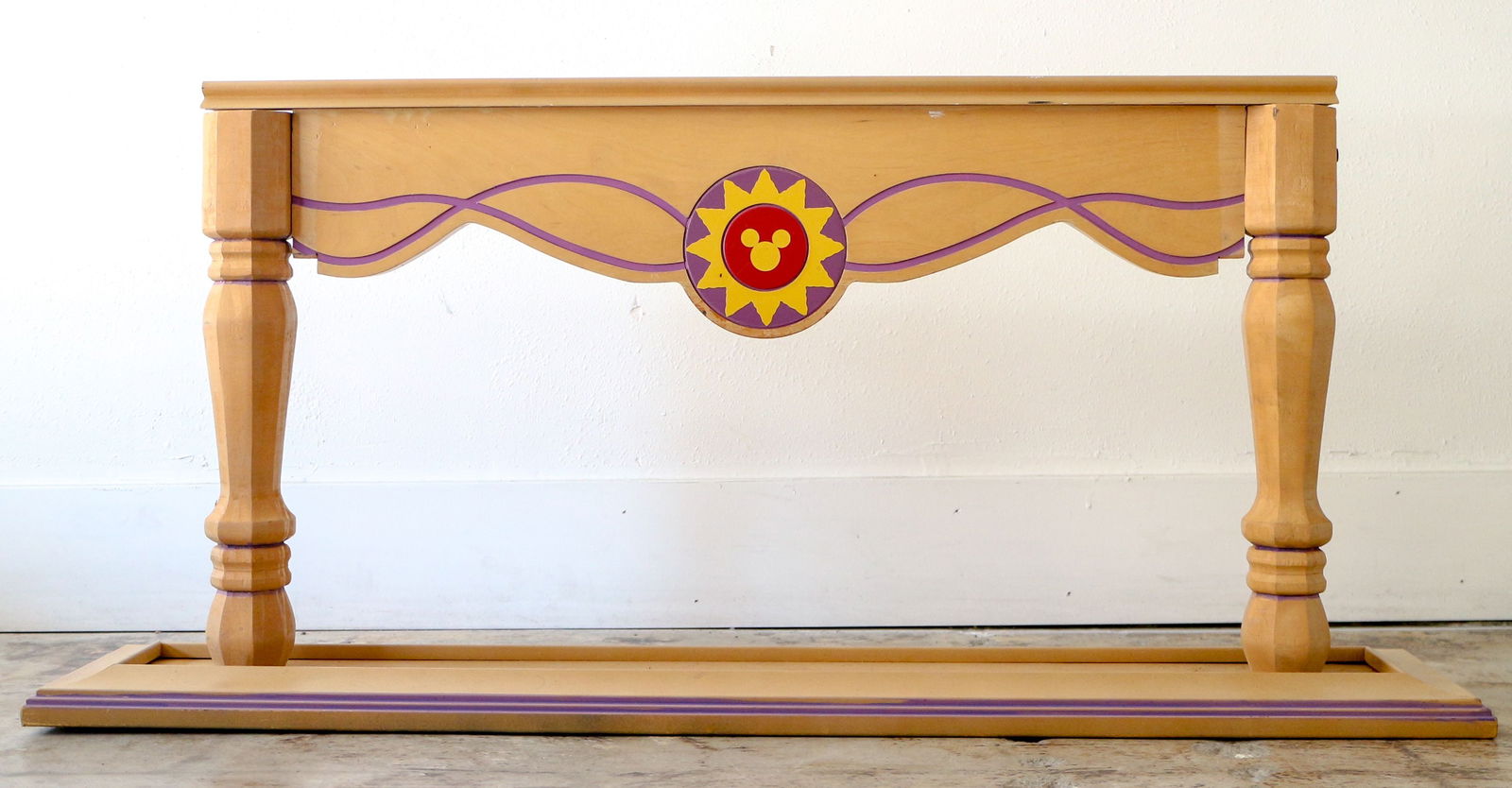 Paradise Pier Wooden Mickey-Logo Display. (1 of 3)