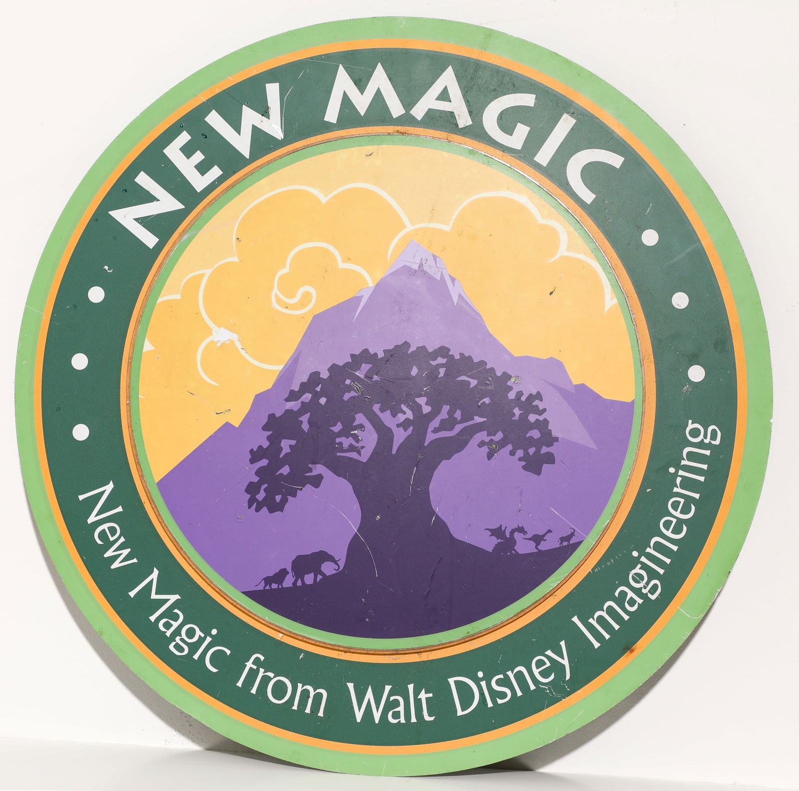 Expedition Everest "New Magic" Lamppost Sign. (1 of 4)