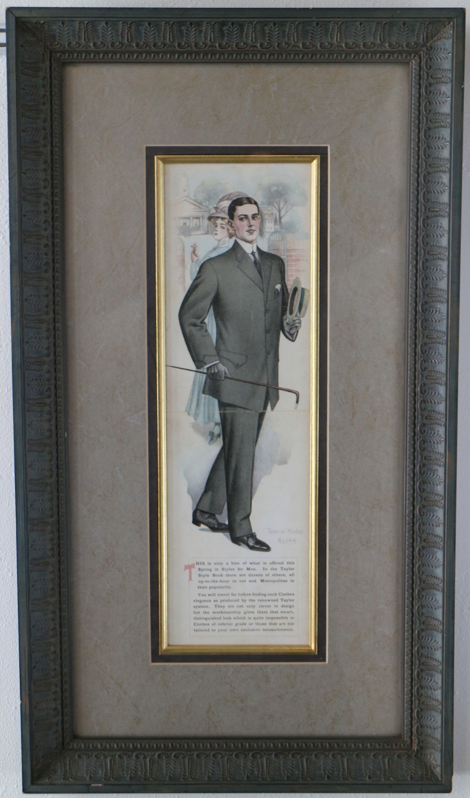 Main Street Decorative Display Print. (1 of 2)