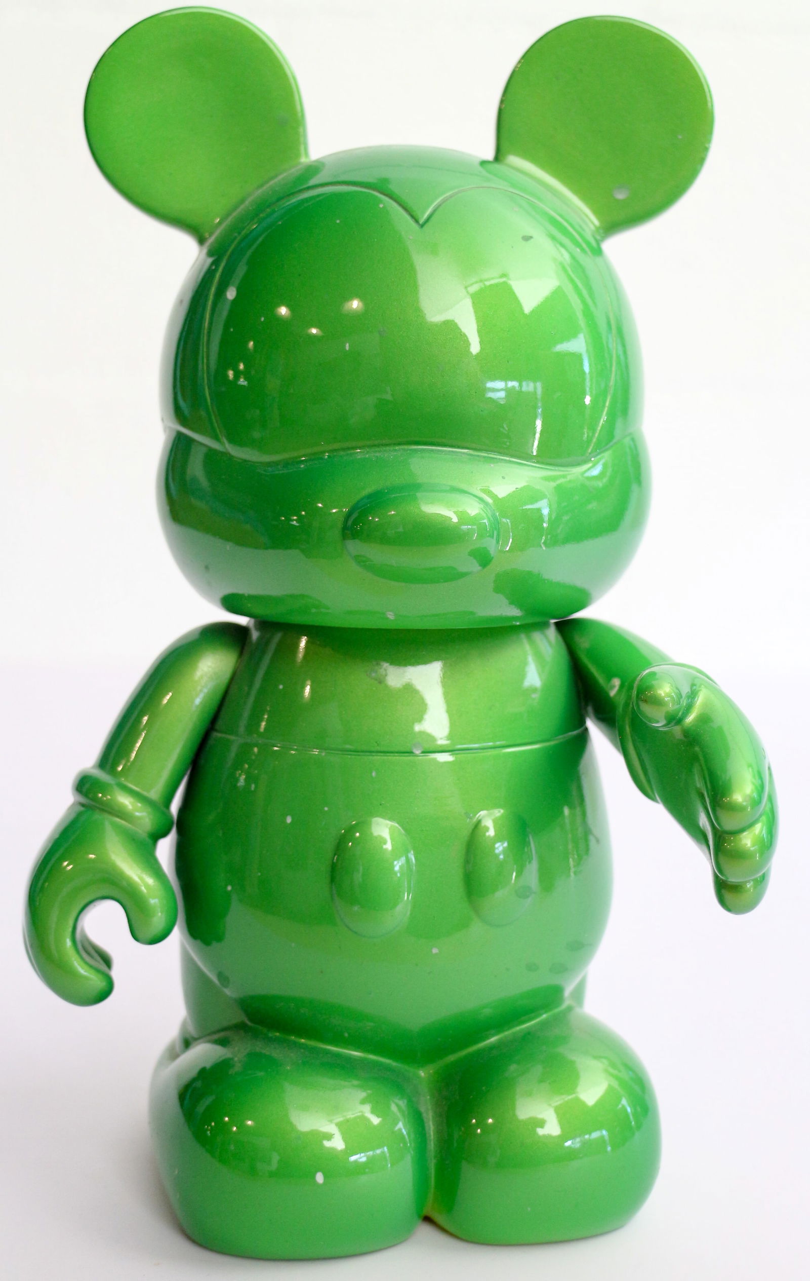 Multi-Signed Large 9" Green Mickey Mouse Vinylmation #11/12. (1 of 6)