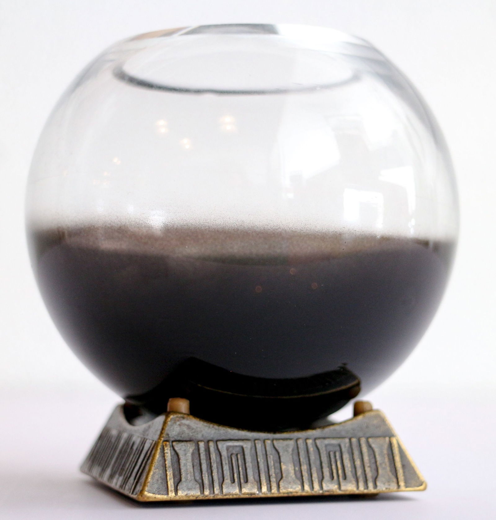 Star Wars: Galactic Starcruiser Fiery Mustafarian Orb Glass. (1 of 3)