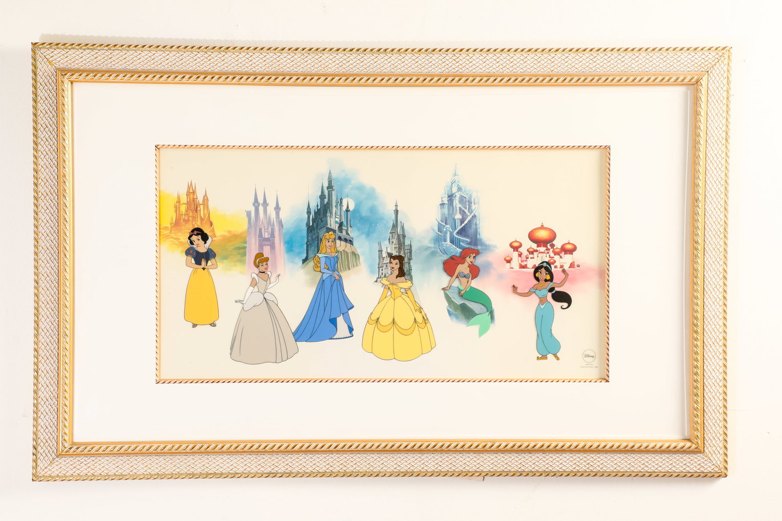 Disney's Parade of Princesses Limited Edition Sericel. (1 of 3)