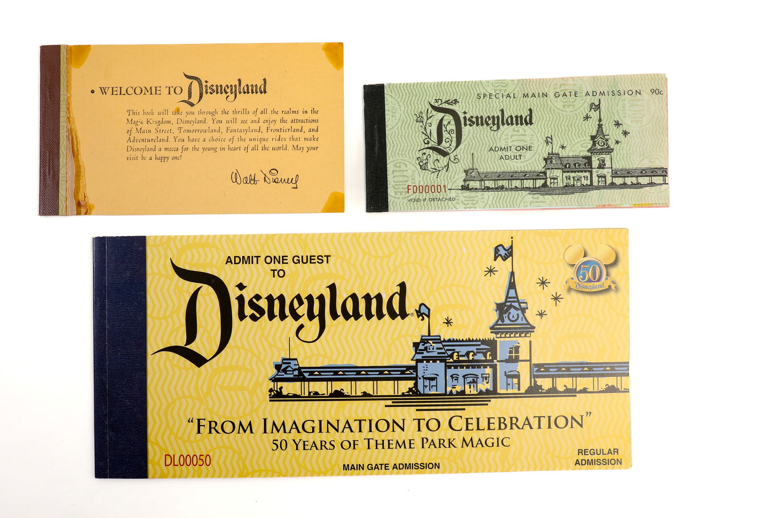 Group of 3 Specialty Ticket Books. (1 of 5)