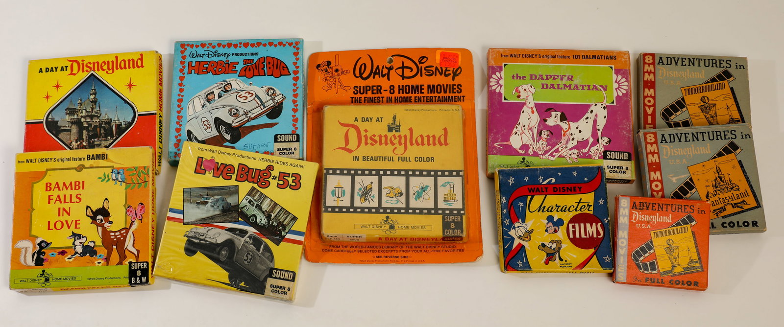 Vintage Collection of Disneyland Film Reels. (1 of 10)