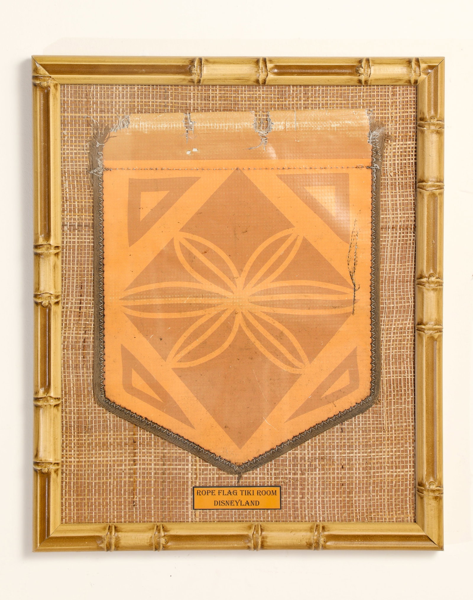 Enchanted Tiki Room Crowd Control Flag. (1 of 4)