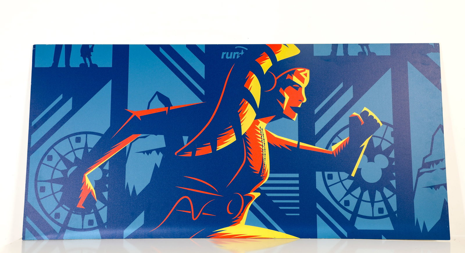 Star Wars Ahsoka Large 47" RunDisney Disneyland 10k 2025 Event Art. (1 of 2)
