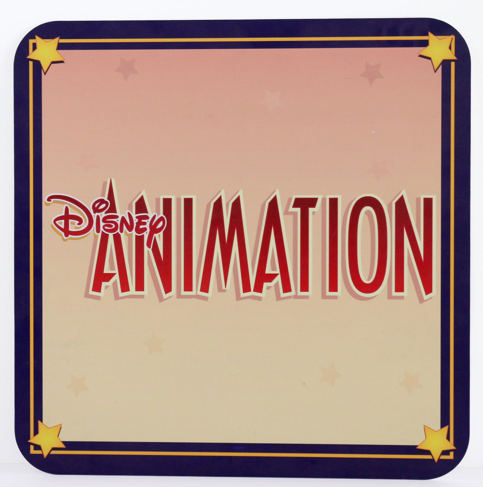 Disney Animation California Adventure Attraction Sign. (1 of 2)