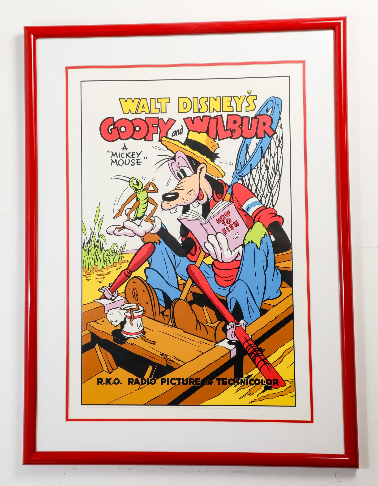 Goofy and Wilbur Serigraph Poster. (1 of 3)