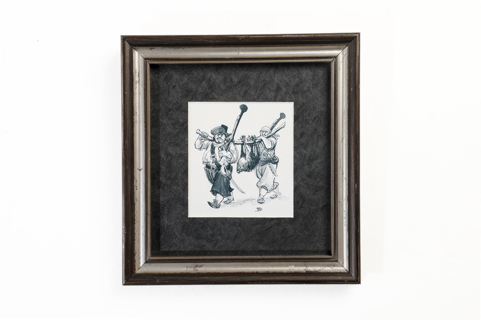 Marc Davis Personally-Owned and Signed Pirates of the Caribbean Print. (1 of 4)