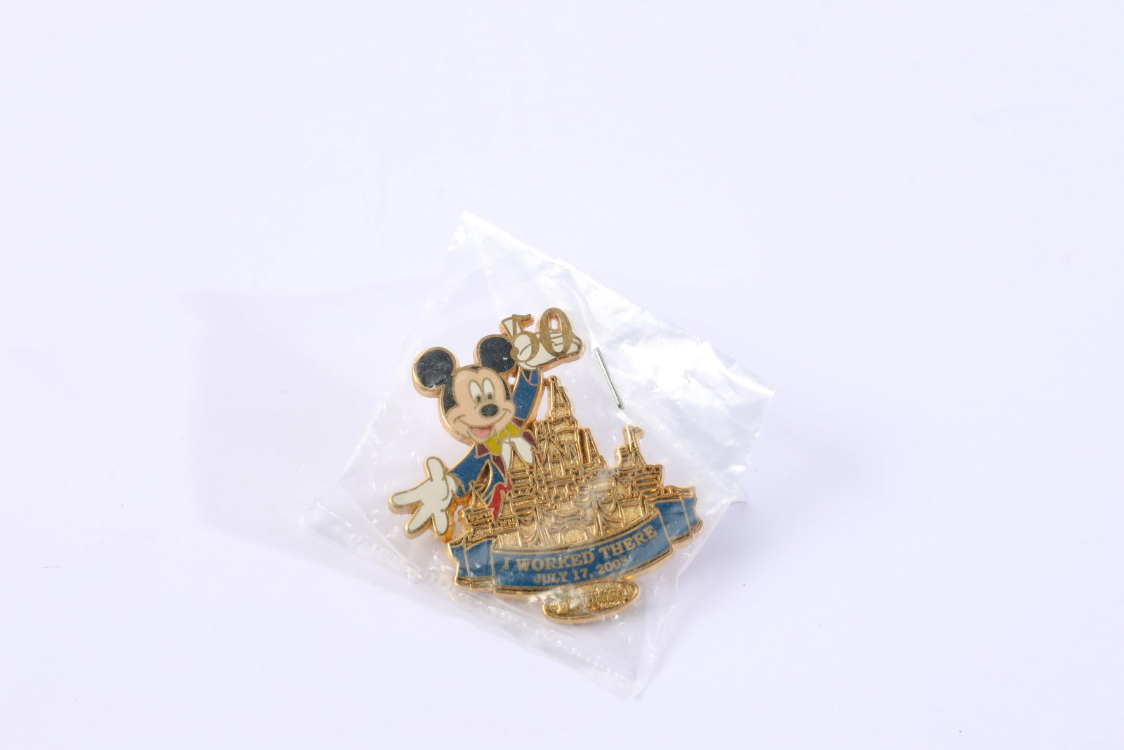 Disneyland Cast Exclusive “I Worked There” Mickey Pin (Disney, 2005). (1 of 3)