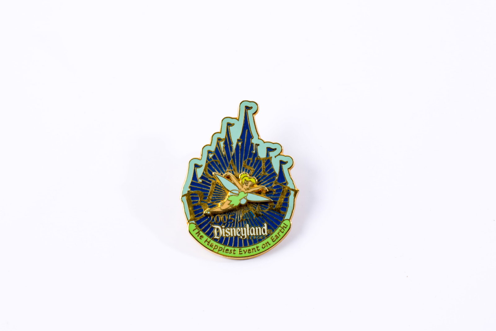 Disneyland Exclusive “Cast Blast” Event Tinker Bell LE 1000 Pin (Disney, 2005).: This rare, Disneyland Exclusive “Cast Blast” Event Tinker Bell Pin was made available exclusively to Cast Members who attended 2005 Disneyland Cast Blast! During the 2000s, Cast Blast Member C