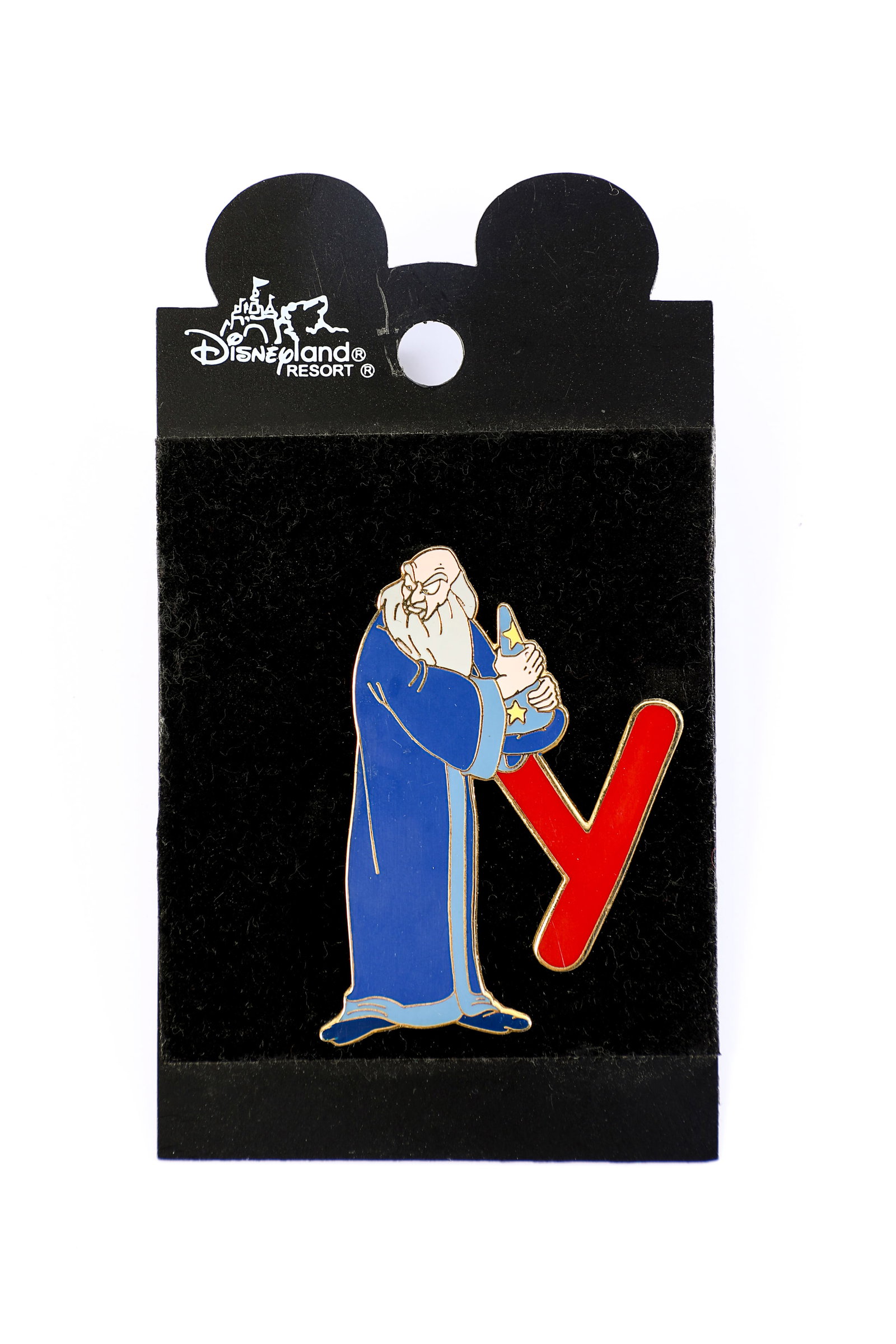 Disneyland Alphabet Series Yensid Letter “Y” Open Edition Pin (Disney, 2001). (1 of 2)