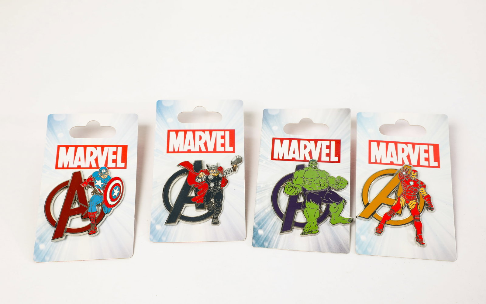 Disney - Marvel Avengers (4) Pin Set (2020s) (1 of 6)