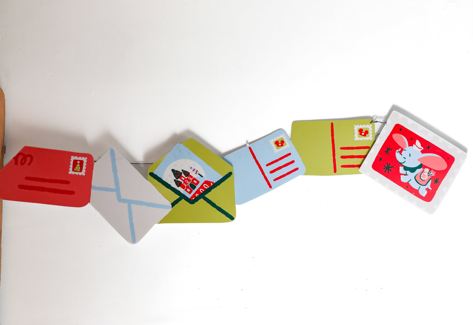 Disneyland - “Delivering the Magic” Holiday Merchandise Display Bunting (2024) (1 of 6)