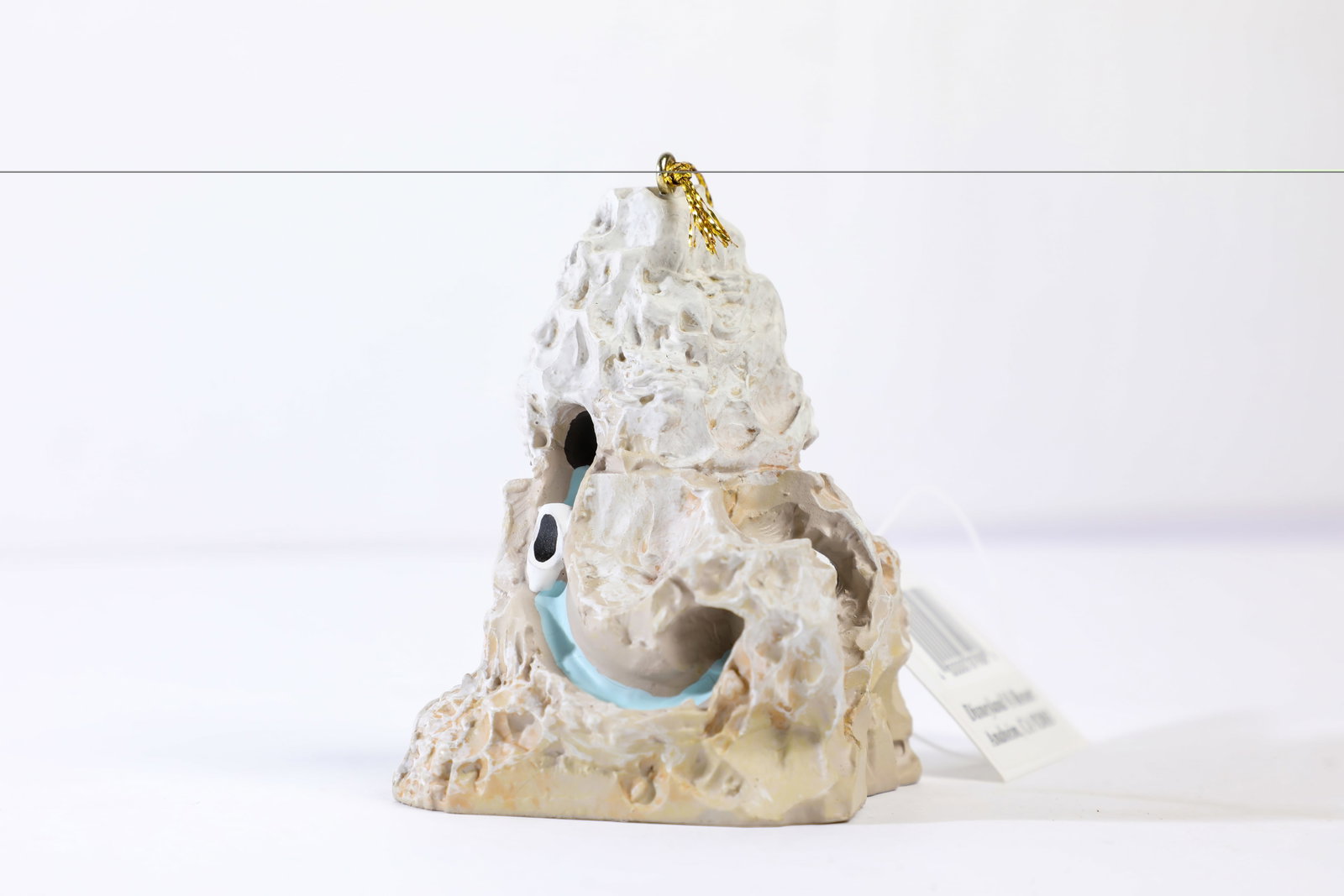 Disneyland - Matterhorn Limited Edition Ornament (1999).: The “mighty mountain” has been reimagined in miniature for the limited edition Matterhorn Ornament from Disneyland! The small, hand-painted holiday ornament depicts bobsleds navigating the tin