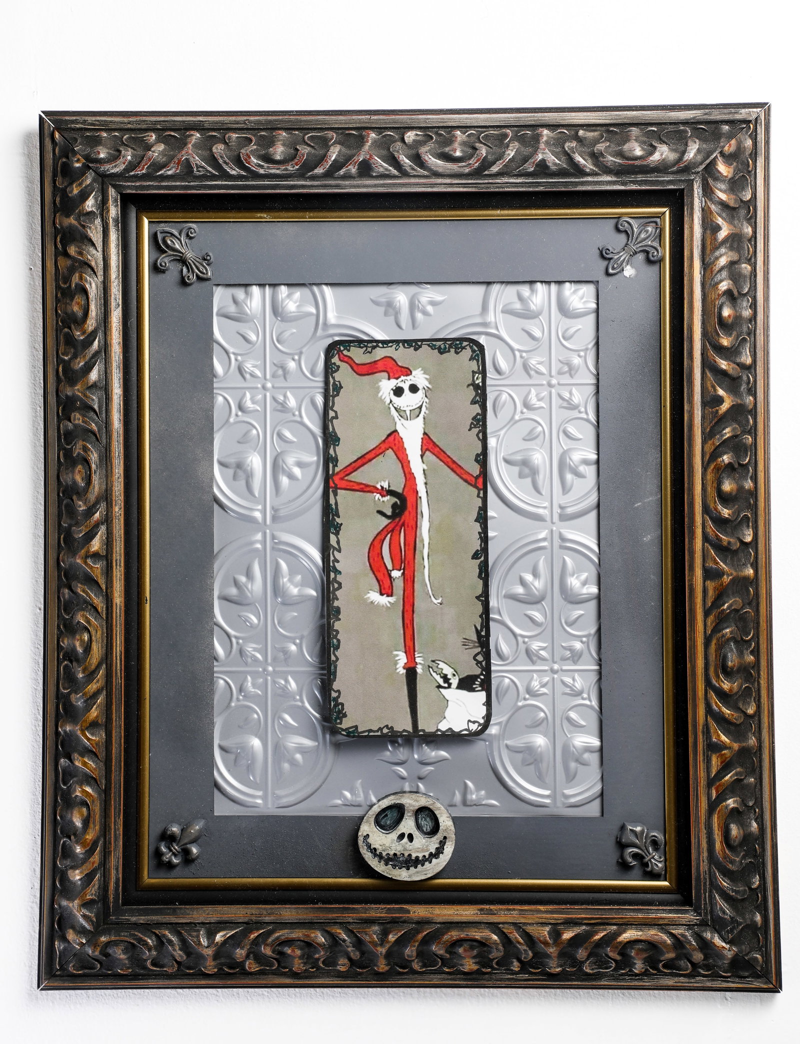 Disneyland - Haunted Mansion Holiday “Enchanted Evening” Santa Jack Print (2001). (1 of 4)