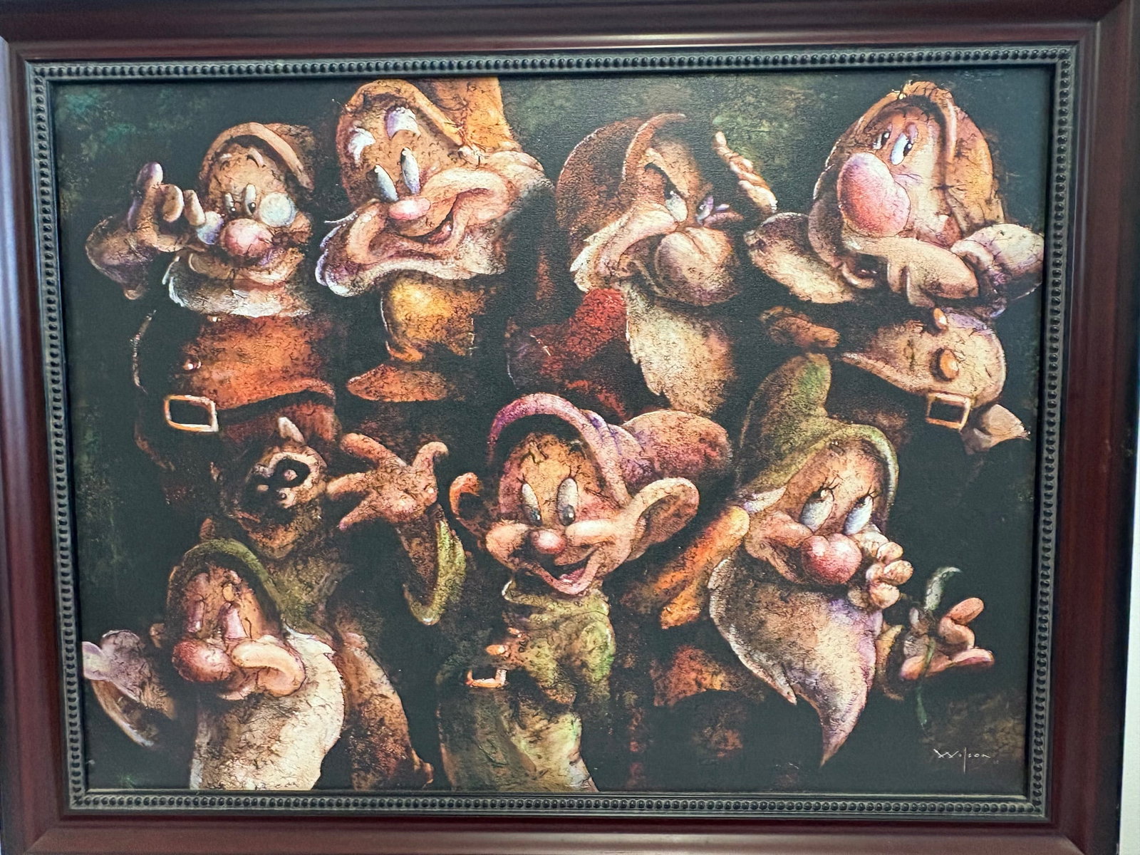 Art of Disney Parks “Dwarfed” by Darren Wilson (Walt Disney, c. 2011). (1 of 4)