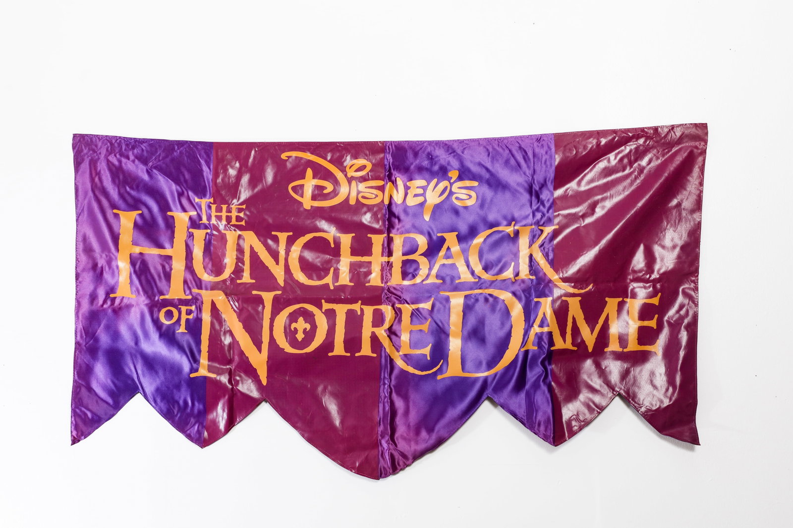 Disneyland - “Hunchback of Notre Dame” Banner (1996). (1 of 2)