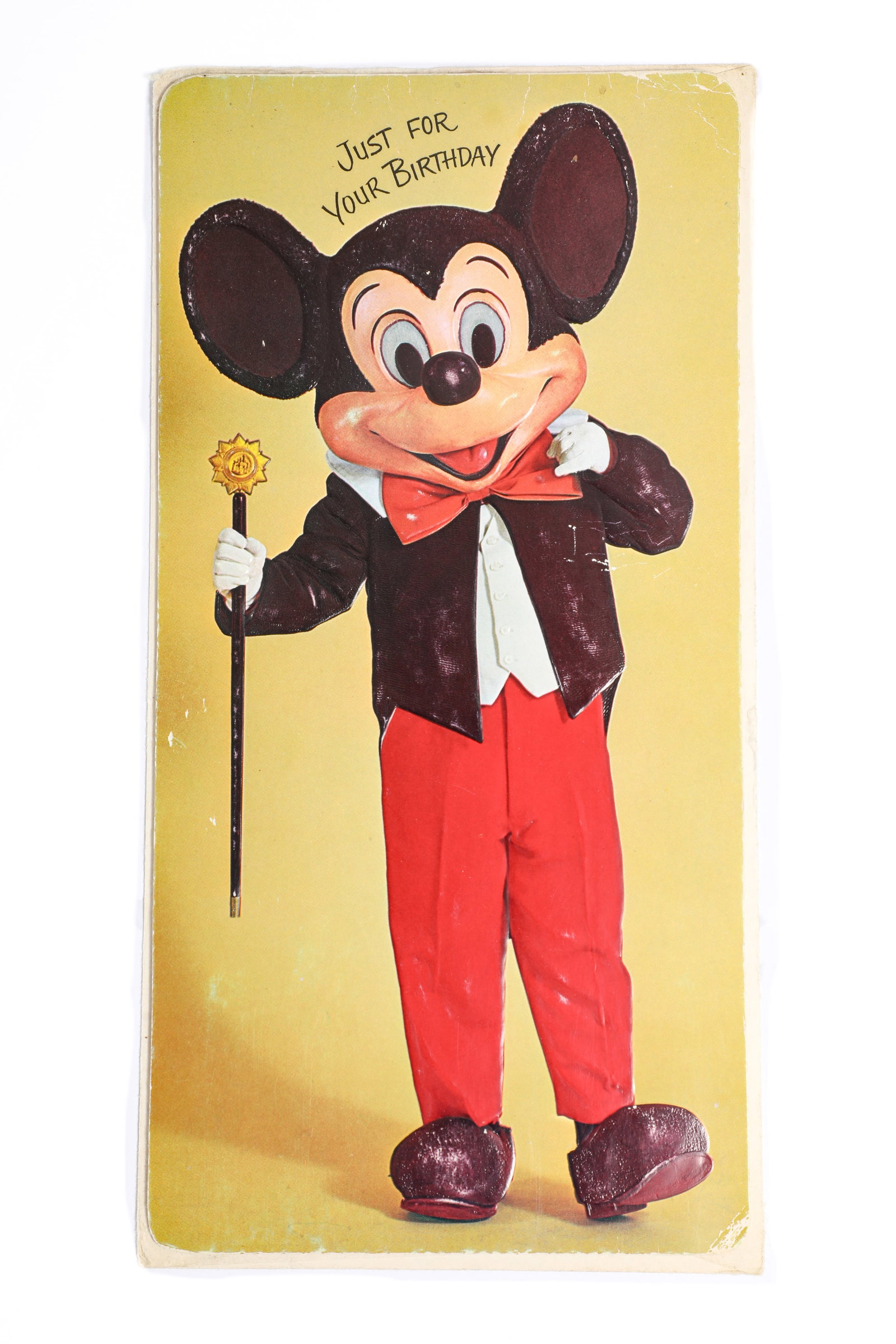 Disneyland - Mickey Mouse Special Event Card (1969).: “Hey there, hi there, ho there!” Mickey Mouse, “the leader of the club that’s made for you and me” extends happy wishes from this Disneyland Special Event Card! The Walt Disney Produ