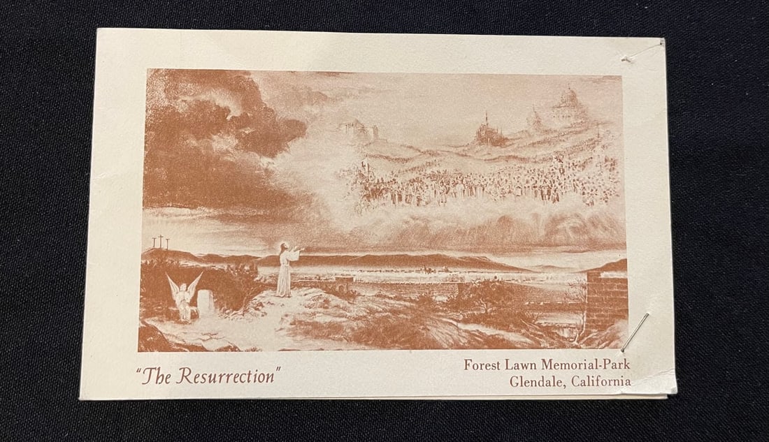 Roy O. Disney Funeral Program (Disney, 1971). (1 of 3)