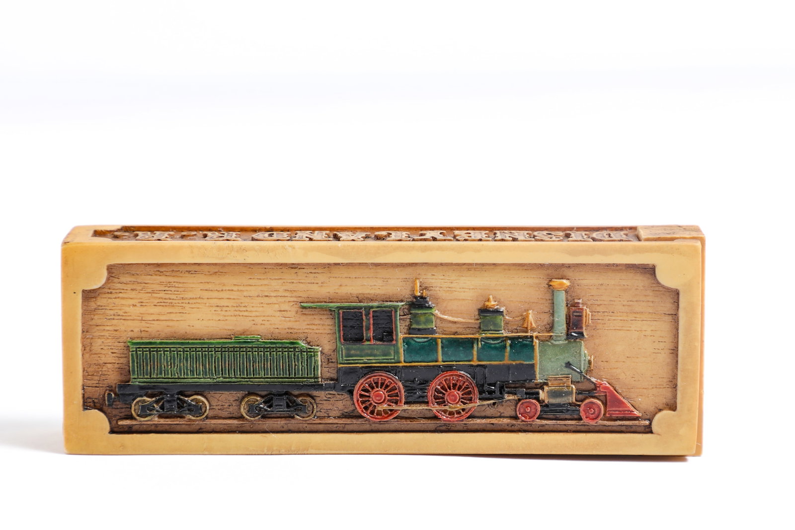 Disneyland Railroad Olszewski PokitPals Pill Box (2008): “All aboard!” The E.P. Ripley is the star of the Disney-Olszewski PokitPals Disneyland Railroad Pill Box (DP-POK0006)! The Art of Disney Theme Parks Authentic Original merchandise was designed