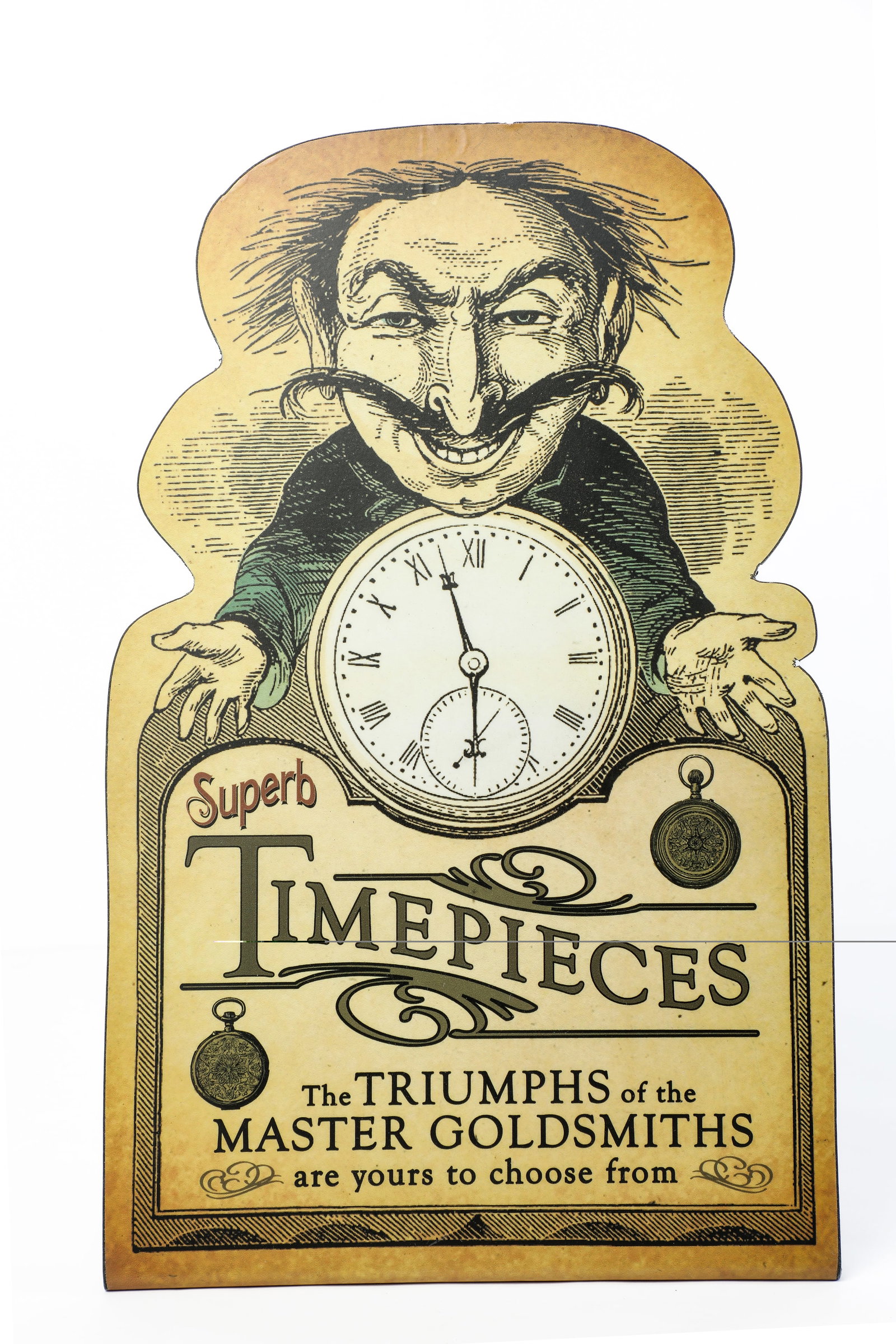 Disneyland - Main Street Fortuosity Shop Watch Sign Prop (2008-2020s) (1 of 3)