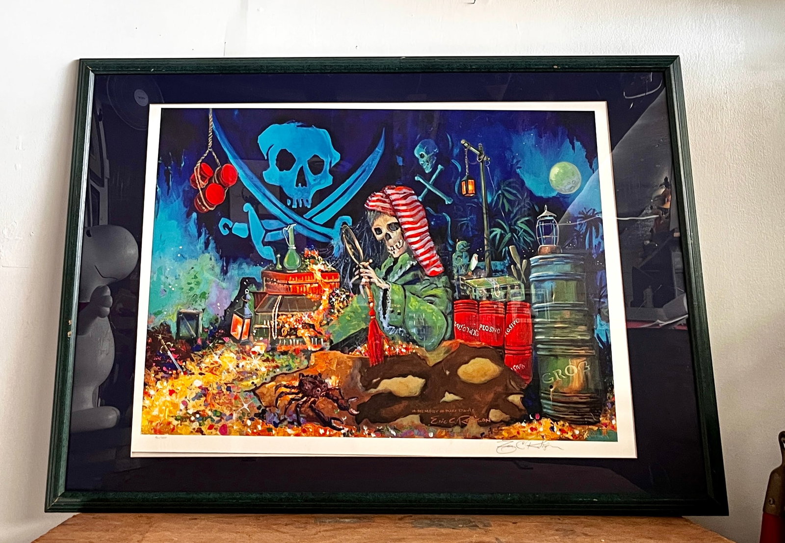 Pirates of the Caribbean Marc Davis Tribute Large Lithograph by Eric Robison. (1 of 4)