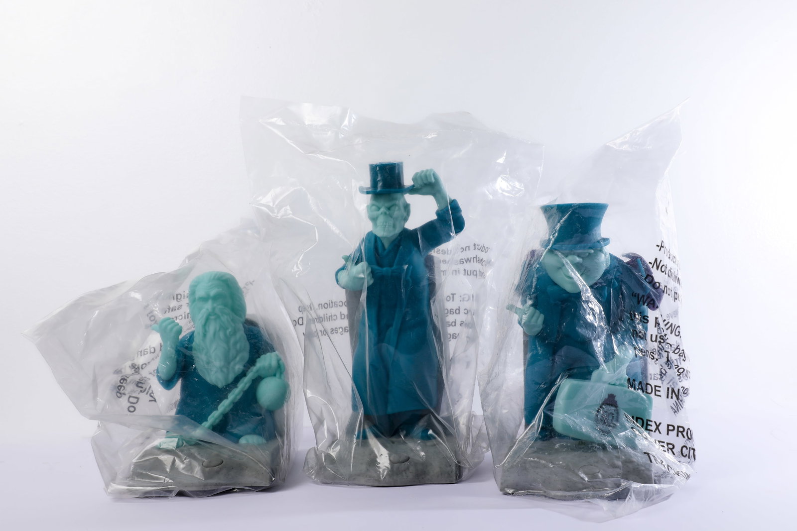Disneyland - “Haunted Mansion 50th” Hitchhiking Ghost Popcorn Bucket Set (2019) (1 of 9)