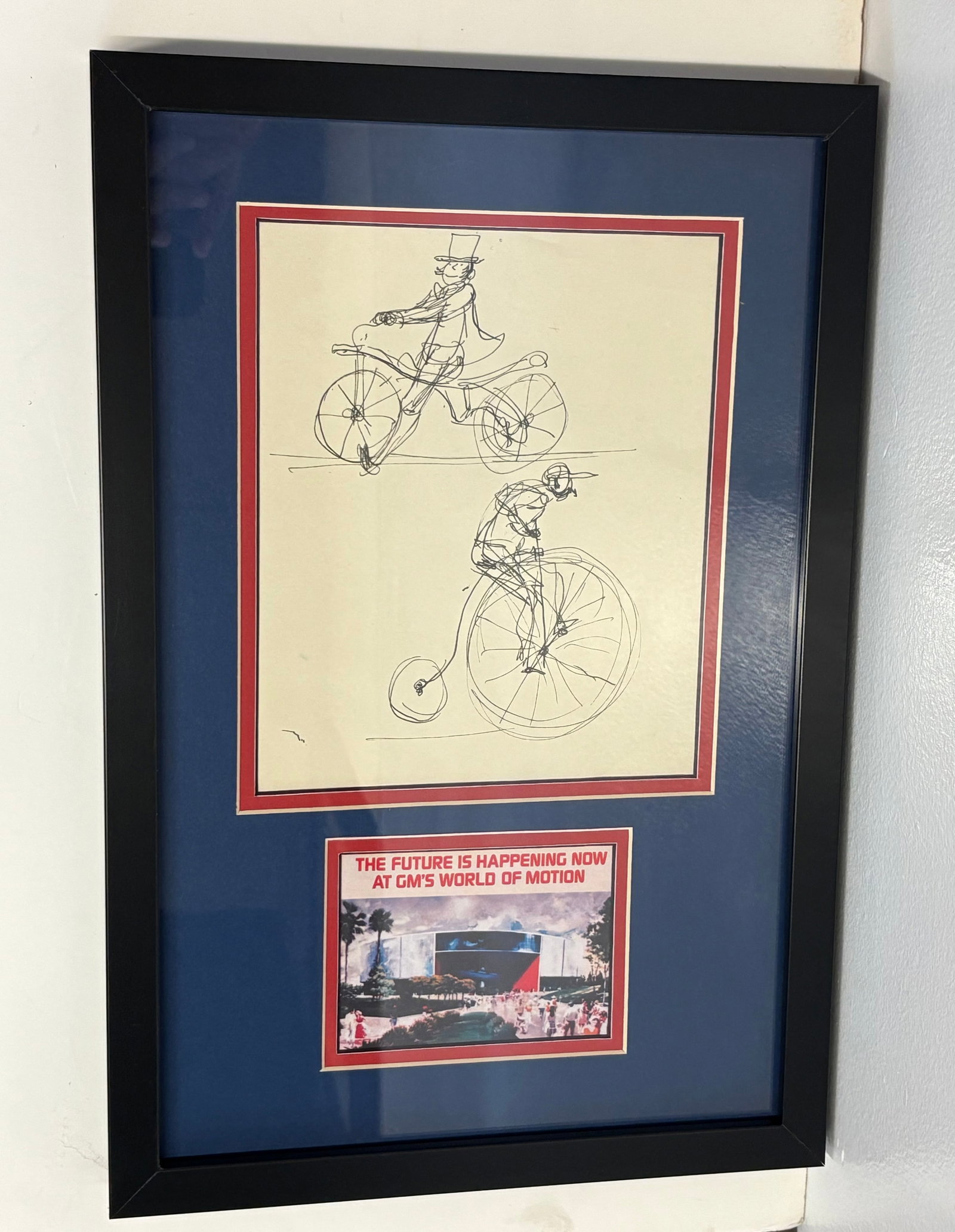 Marc Davis Hand-Drawn World of Motion Concept Art. (1 of 2)