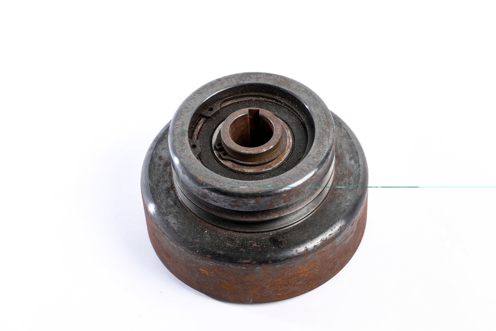Disneyland - Autopia Mark VII Transmission Clutch (1967-1999).: “These are the cars of the future… at Disneyland!” This centrifugal clutch allowed a smooth engine start, prevented stalling and reduced engine stress for Autopia cars at Disneyland Park! Th