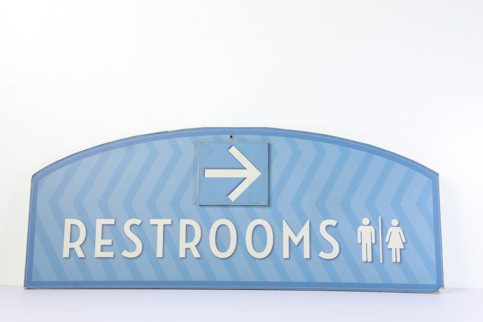 Disneyland Hotel - Temporary Outdoor Restroom Sign (c. 2011). (1 of 5)